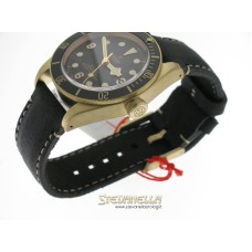Tudor Heritage Black Bay bronze ref. 79250BA-0001 pelle nuovo 